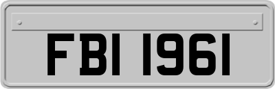 FBI1961