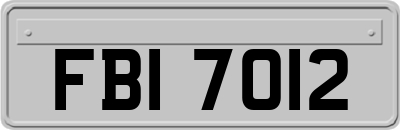 FBI7012