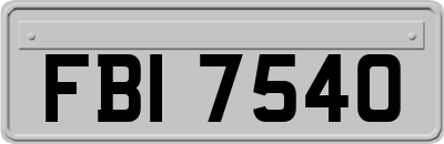 FBI7540