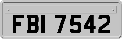 FBI7542