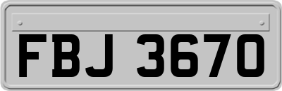 FBJ3670