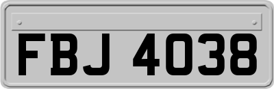 FBJ4038
