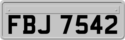 FBJ7542