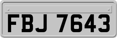 FBJ7643