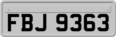 FBJ9363