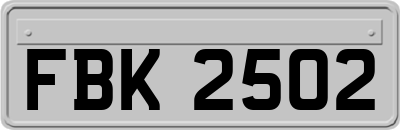 FBK2502