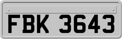 FBK3643