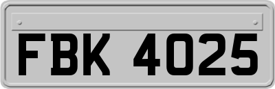 FBK4025