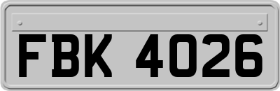 FBK4026