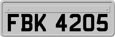 FBK4205