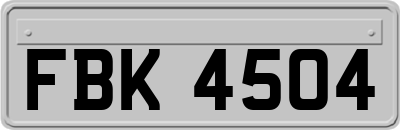FBK4504