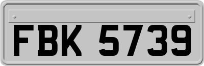 FBK5739