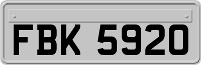 FBK5920