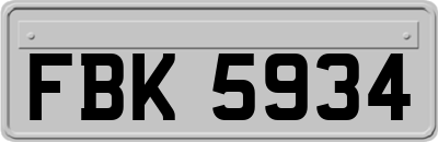 FBK5934