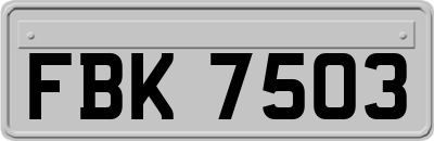 FBK7503