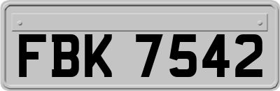 FBK7542