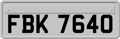 FBK7640