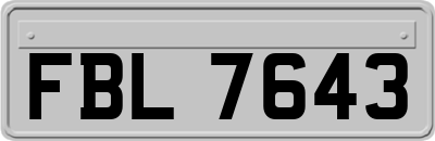 FBL7643
