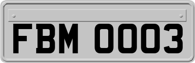 FBM0003
