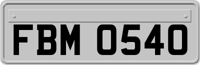FBM0540