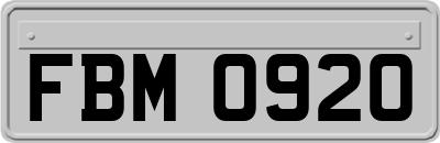FBM0920
