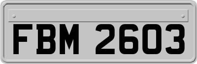 FBM2603