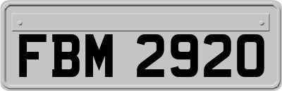 FBM2920