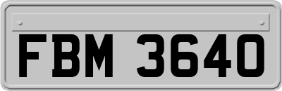 FBM3640