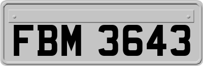 FBM3643