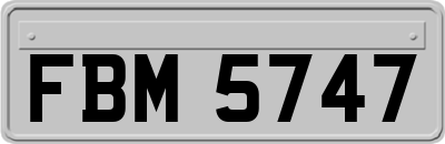 FBM5747