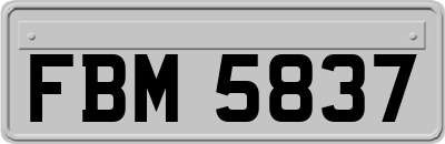 FBM5837