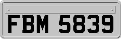 FBM5839