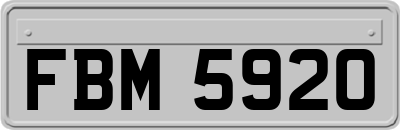 FBM5920