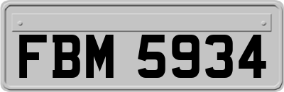 FBM5934