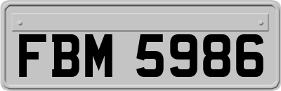 FBM5986