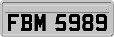 FBM5989