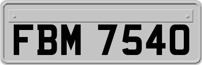 FBM7540