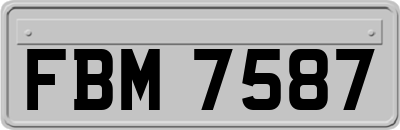 FBM7587