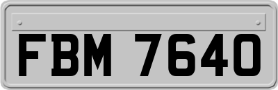 FBM7640