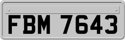 FBM7643