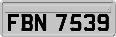 FBN7539