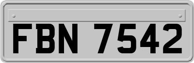 FBN7542