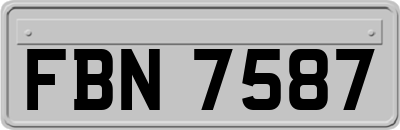 FBN7587