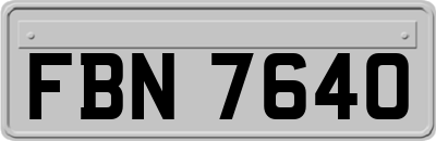 FBN7640