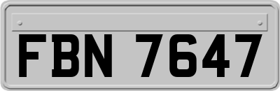 FBN7647