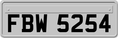 FBW5254