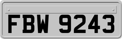 FBW9243
