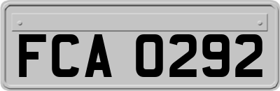 FCA0292
