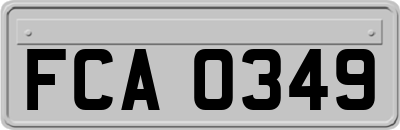FCA0349