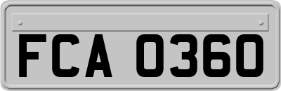 FCA0360